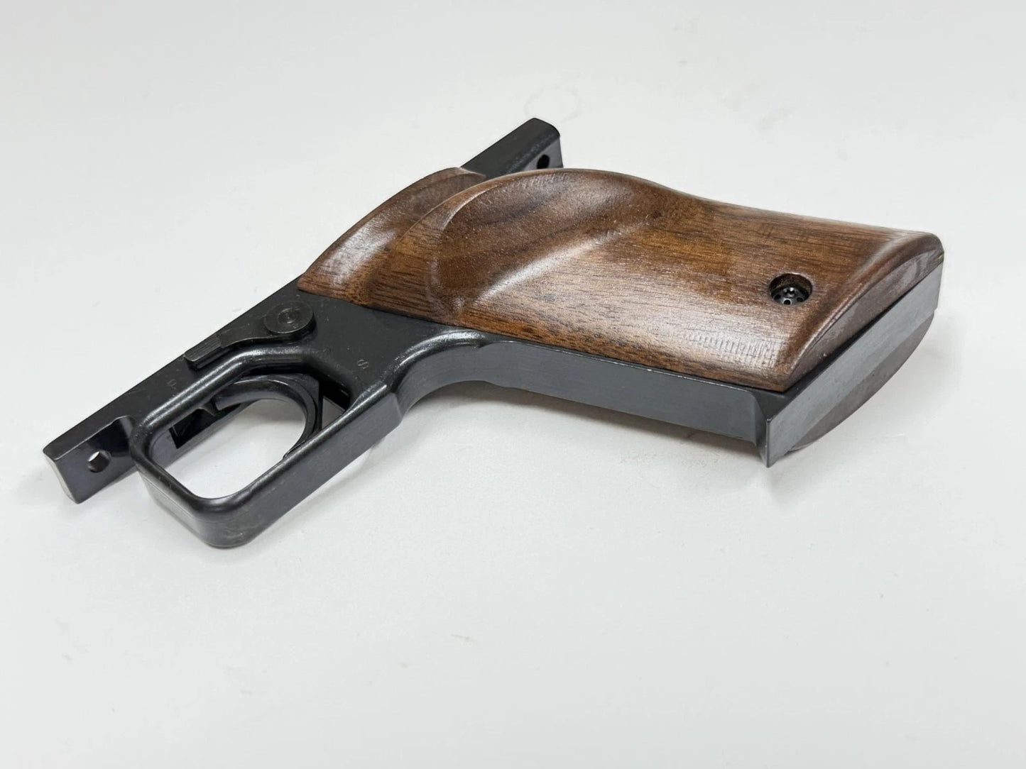 CROSMAN 22XX SHRIKE PARTS: STEEL FRAME, WALNUT GRIPS, TRIGGER, SEAR