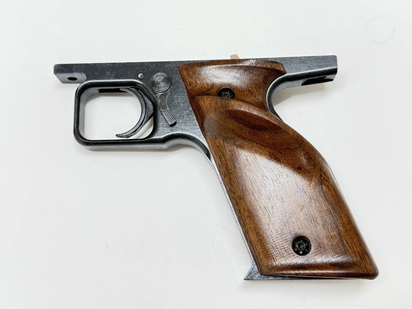 CROSMAN 22XX SHRIKE PARTS: STEEL FRAME, WALNUT GRIPS, TRIGGER, SEAR