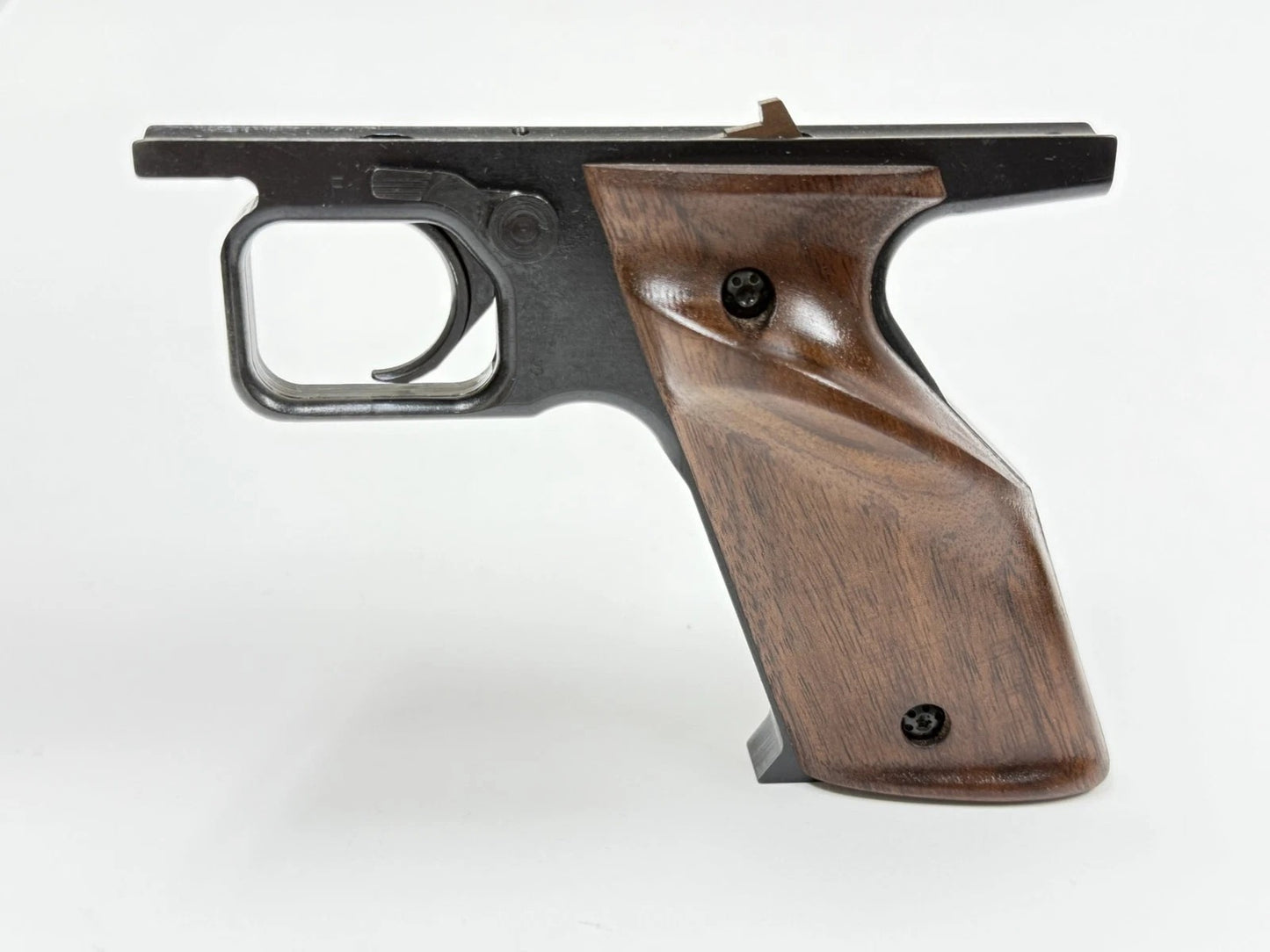 CROSMAN 22XX SHRIKE PARTS: STEEL FRAME, WALNUT GRIPS, TRIGGER, SEAR